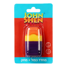 מחדד כפול + מחק