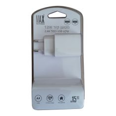 מטען קיר כפול USB