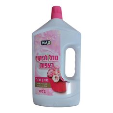 נוזל לניקוי רצפות ורוד  2