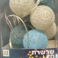 שרשרת לדים כדורים