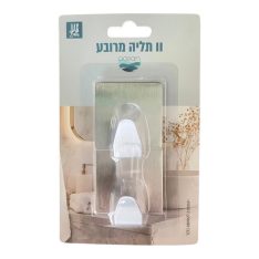 זוג וו תליה מרובע