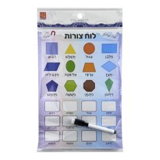 לוח לימודי מגנטי וטוש מחי