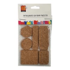 מדבקות שעם עץ במגוון צורות