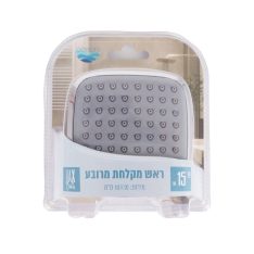 ראש מקלחת מרובע
