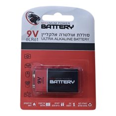סוללה 9V אלקליין