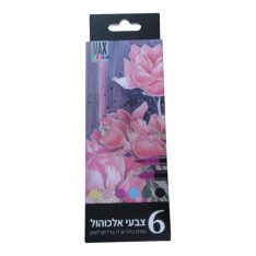 מארז צבעי אלכוהול דו צדדיים לאמן