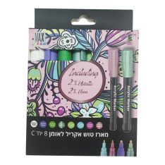 מארז טושים אקריל
