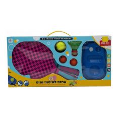 ערכת טניס + מטקות + סטנד