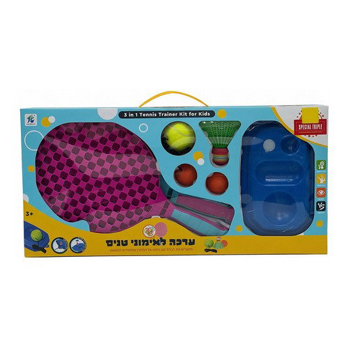 ערכת טניס + מטקות + סטנד
