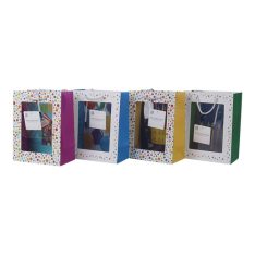 שקית מתנה חצי שקופה