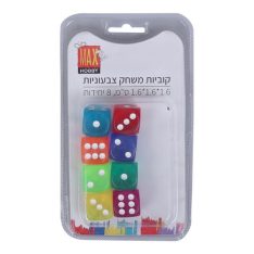 מארז קוביות משחק