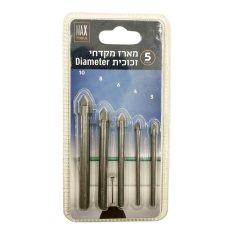 מארז מקדחים זכוכית Diameter