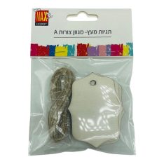תגיות מעץ- מגוון צורות