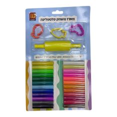 מארז אצבעות פלסטלינה עם מערוך
