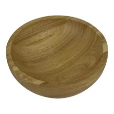 קערת עץ RUBBER WOOD
