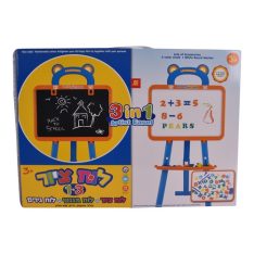 לוח ציור דו צדדי עם גיר מחיק ומגנט