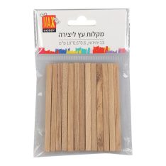 מקלות עץ ליצירה
