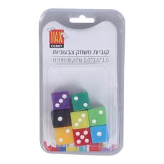 מארז קוביות משחק