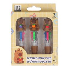מארז עטים עם צבעים מתחלפים