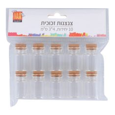 מארז מבחנות זכוכית ליצירה