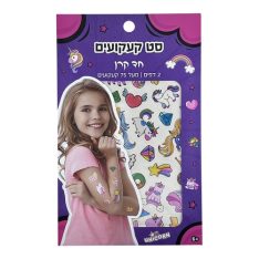 סט קעקועים - חד קרן