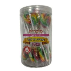 מארז סוכריות על מקל לב