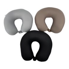 כרית צוואר לנסיעות קטיפתית