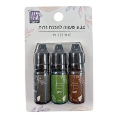 צבע שעווה להכנת נרות