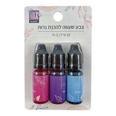 צבע שעווה להכנת נרות