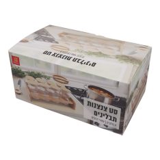 סט צנצנות לתבלינים